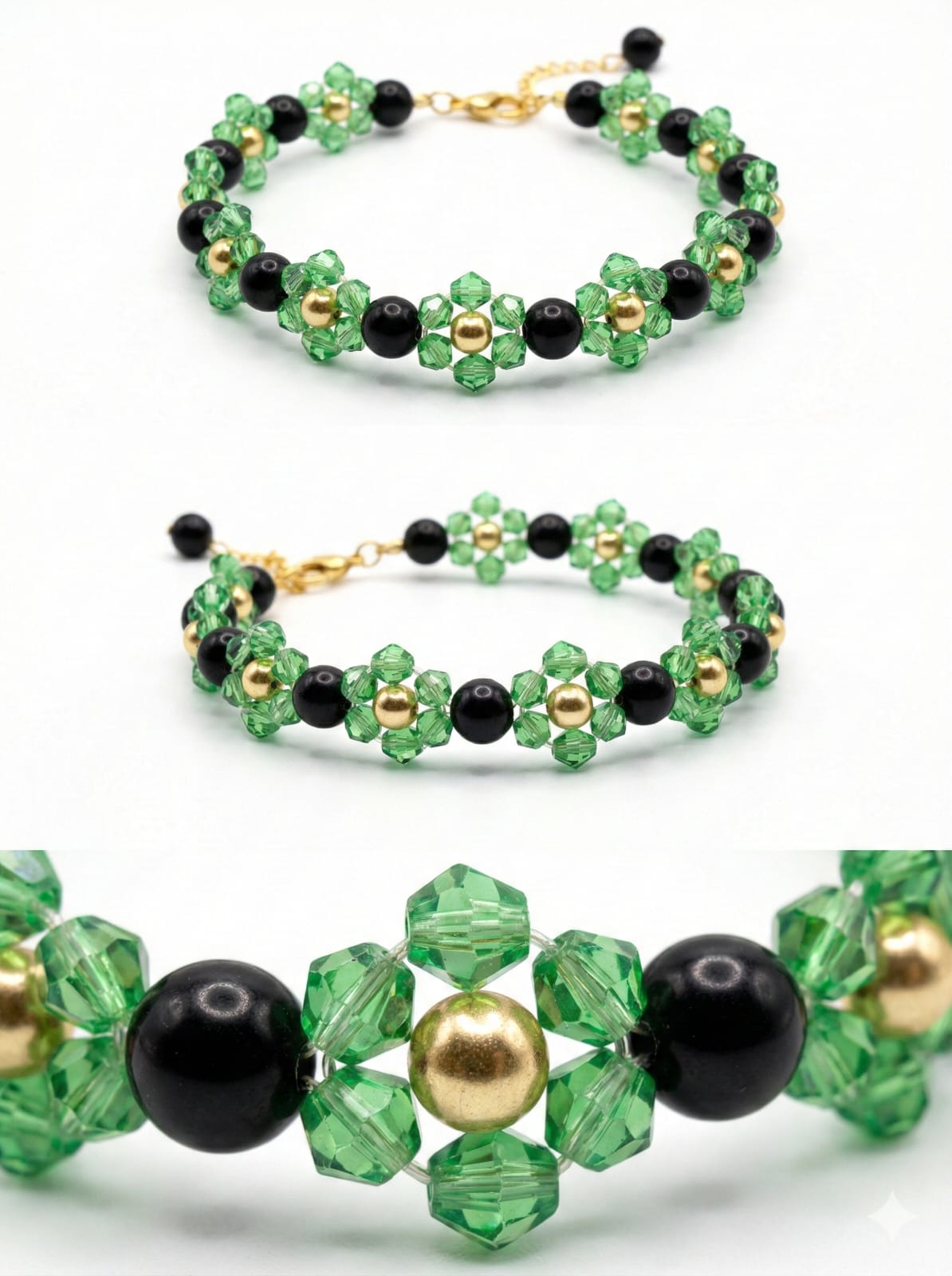 Forest Flower Crystal - Handmade Bracelet Pakistan